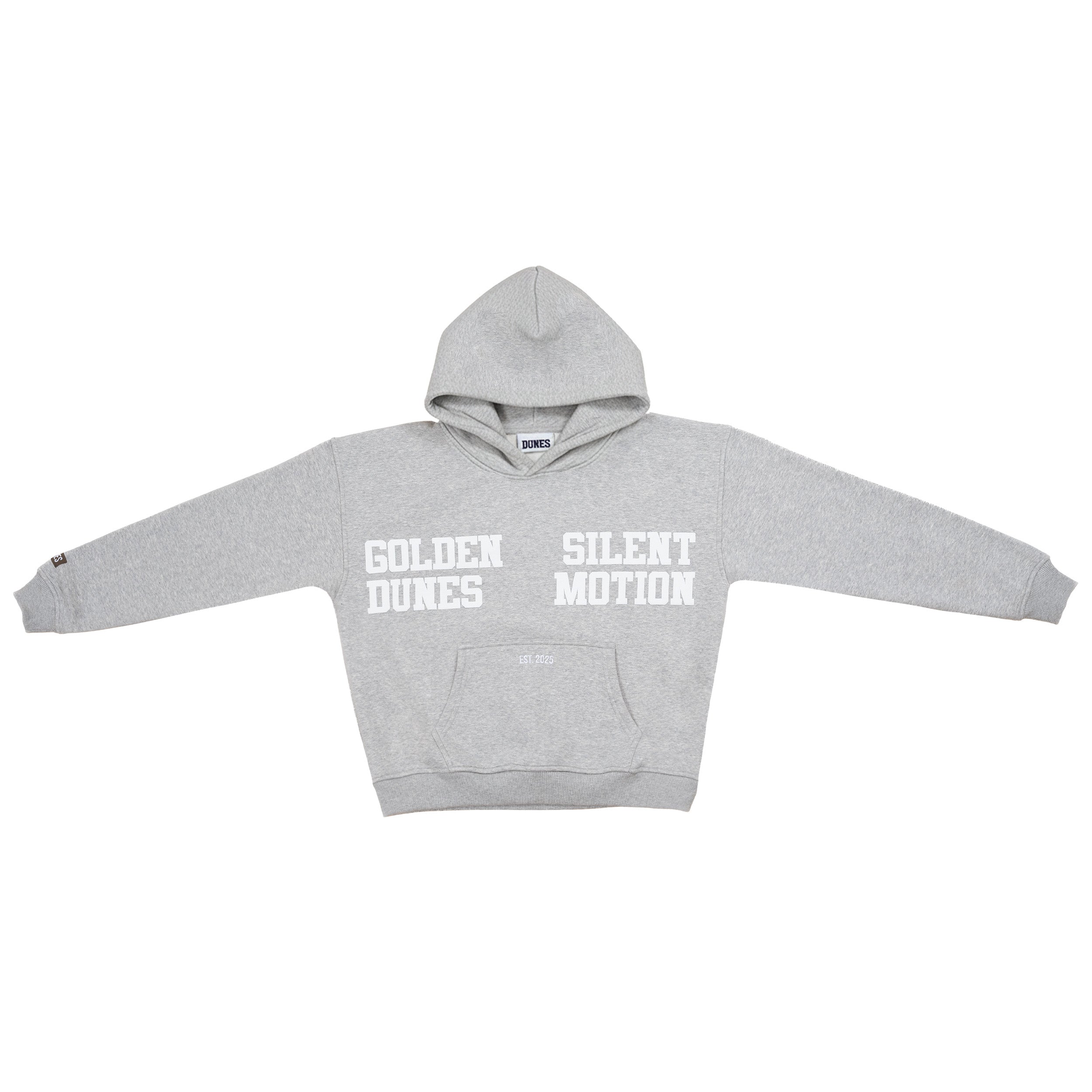 GOLDEN SILENCE HOODIE | GREY